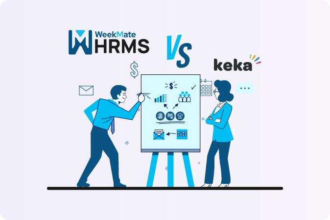 WeekMate-HRMS-Vs-Keka Comparison
