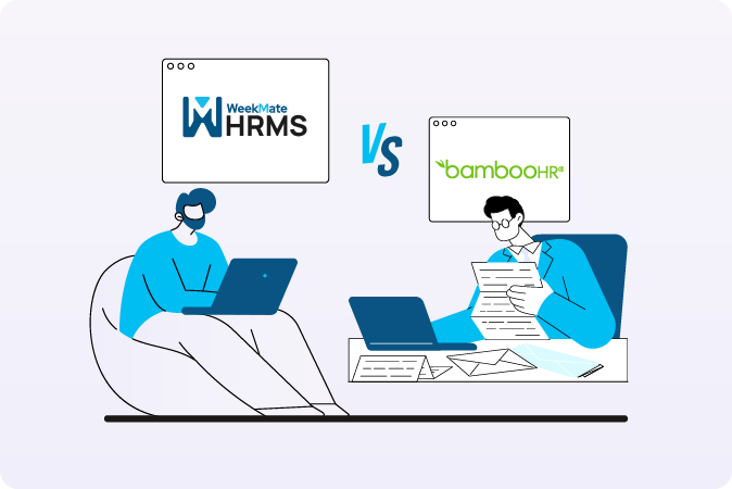 WeekMate HRMS vs BambooHR Software comparison