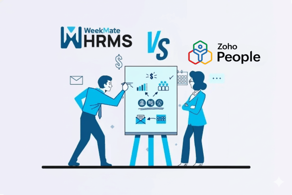 WeekMate HRMS vs Zoho People Comparison
