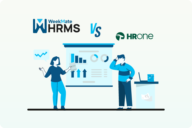 WeekMate HRMS vs HROne comparison