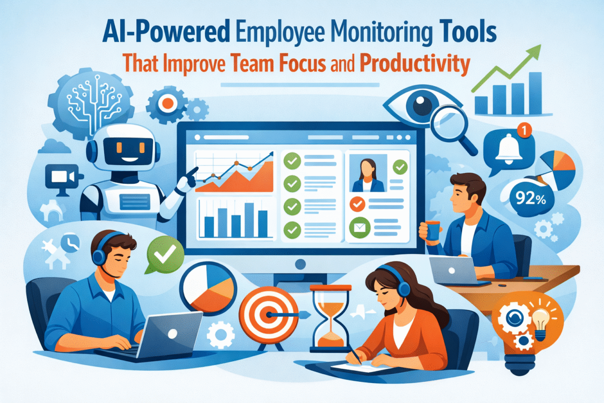 AI-Powered Employee Monitoring Tools That Improve Team Focus and Productivity