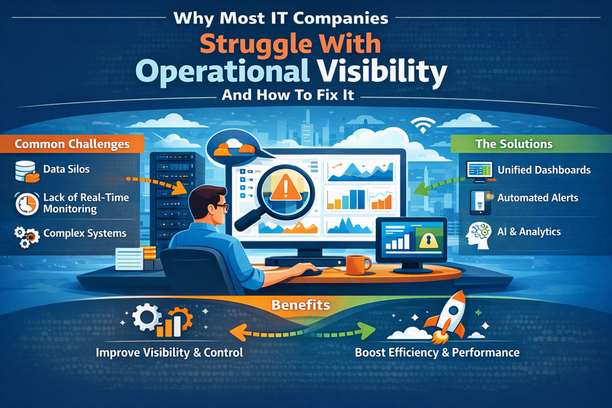 Why Most IT Companies Struggle With Operational Visibility and How to Fix It