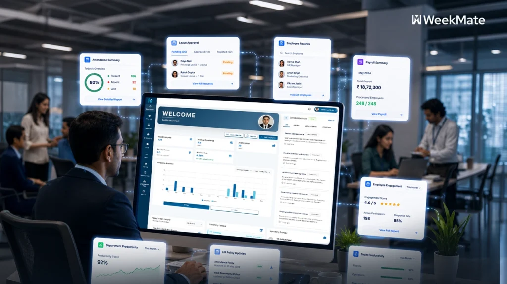 Real HR Clarity Using WeekMate HRMS