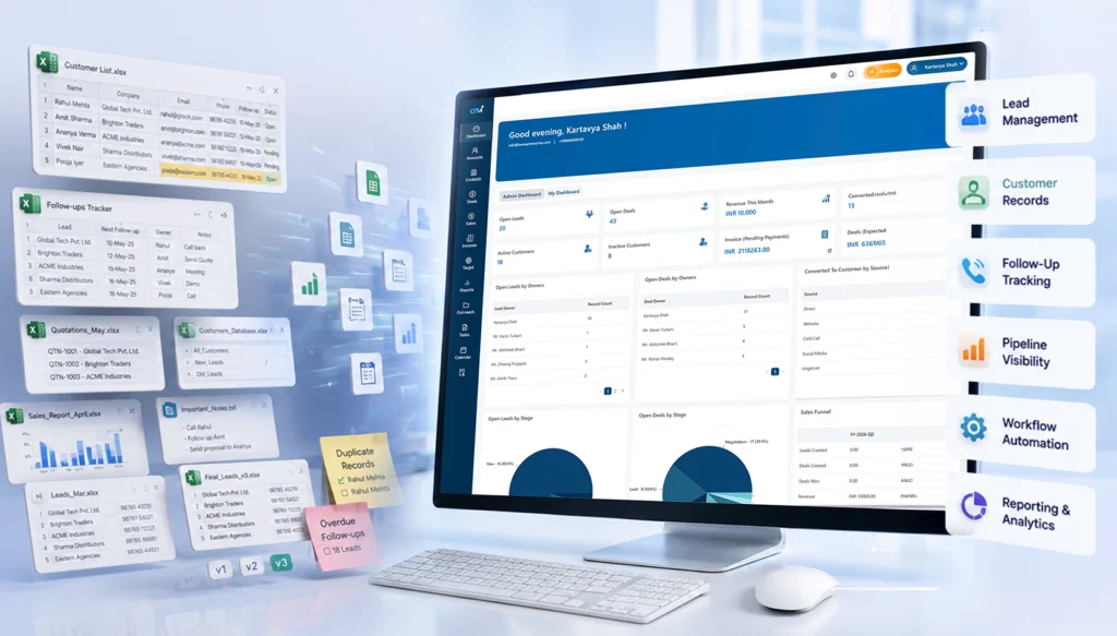 How to Switch from Spreadsheets to CRM Software