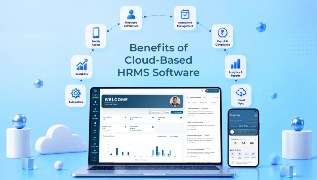 Benefits of Cloud-Based HRMS Software