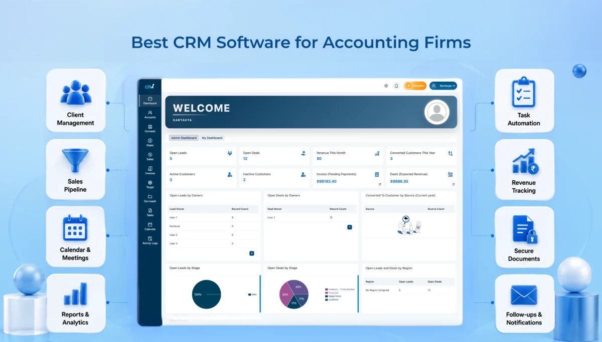8 Best CRM Software for Accounting Firms (2026 Comparison Guide)