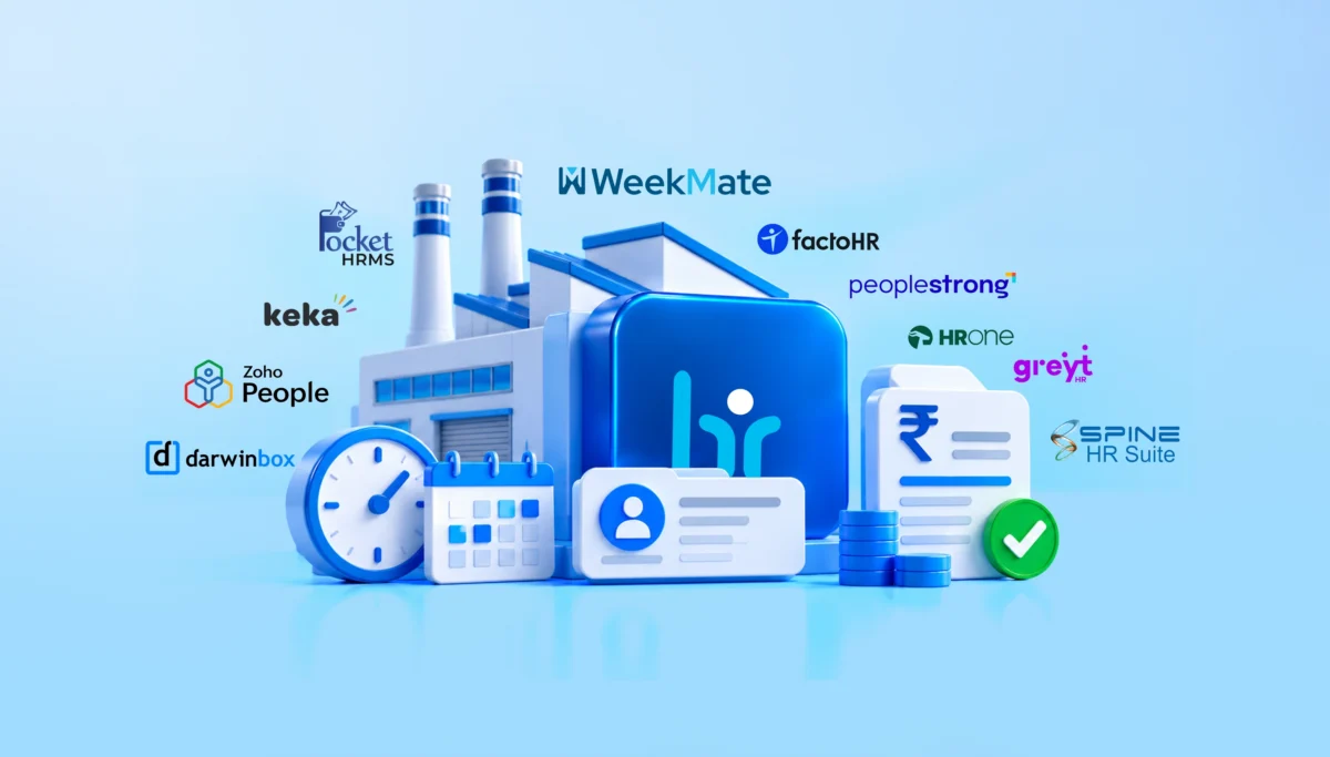 Best HRMS Software for Manufacturing Companies in India